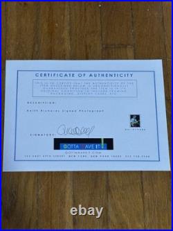 THE ROLLING STONES Keith Richards Autographed Vintage 8x10 Photo withAUTOGRAPH COA