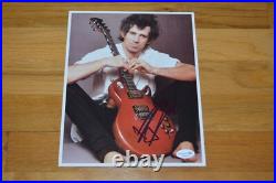 THE ROLLING STONES Keith Richards Autographed Vintage 8x10 Photo withAUTOGRAPH COA