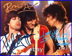 THE ROLLING STONES Signed Original 8x10 Authentic Original Autographs withCOA