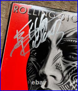 THE ROLLING STONES Signed'Tattoo You' ALBUM JAGGER RICHARDS WOOD WATTS