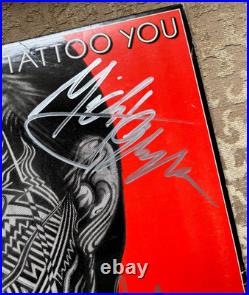 THE ROLLING STONES Signed'Tattoo You' ALBUM JAGGER RICHARDS WOOD WATTS
