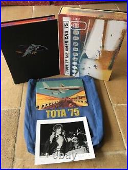 TOTA 75 DELUXE GENESIS PUBLICATIONS Signed BOOK Rolling Stones Tour Of Americas