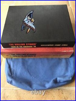 TOTA 75 DELUXE GENESIS PUBLICATIONS Signed BOOK Rolling Stones Tour Of Americas