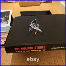 TOTA 75 DELUXE GENESIS PUBLICATIONS Signed BOOK Rolling Stones Tour Of Americas
