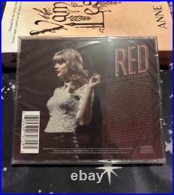 Taylor Swift SIGNED Red (Taylor's Version) CD 2021 Brand New Sealed