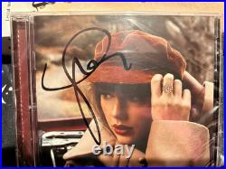 Taylor Swift SIGNED Red (Taylor's Version) CD 2021 Brand New Sealed