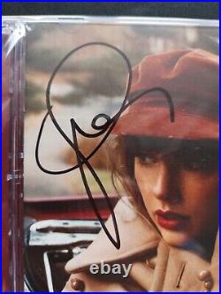 Taylor Swift Signed Folklore + Signed Red Autographed CD + Official Confettis