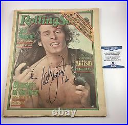 Ted Nugent Rolling Stone Magazine Signed Autographed Beckett COA