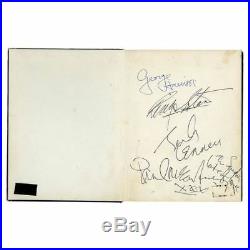 The Beatles 1964 Autographed John Lennon In His Own Write Sydney (Australia)
