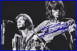 The ROLLING STONES Signed MICK JAGGER & KEITH RICHARDS Autographed PHOTO with COA