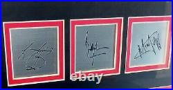 The Rolling Stones 14x11 Photo Framed Replica Laser Autographs
