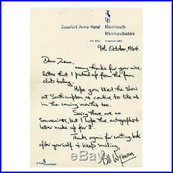 The Rolling Stones 1964 Autographs & Bill Wyman Handwritten Letter (UK)