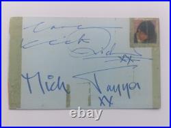 The Rolling Stones 1964 Full Set Of 5 Autographs