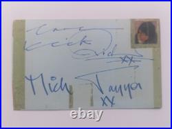 The Rolling Stones 1964 Full Set Of 5 Autographs