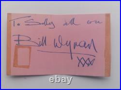 The Rolling Stones 1964 Full Set Of 5 Autographs