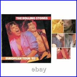 The Rolling Stones 1982 Autographed European Tour Programme (UK)
