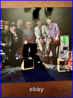 The Rolling Stones 8X10 Photo- Original Hand Signed & Authenticated