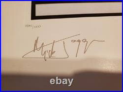 The Rolling Stones American Tour 1972 poster signed by Mick Jagger & others