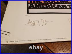 The Rolling Stones American Tour 1972 poster signed by Mick Jagger & others