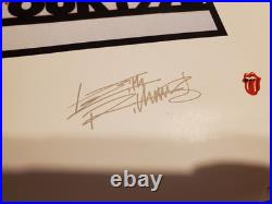 The Rolling Stones American Tour 1972 poster signed by Mick Jagger & others
