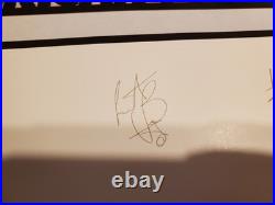 The Rolling Stones American Tour 1972 poster signed by Mick Jagger & others