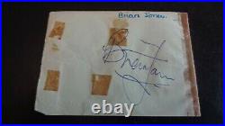 The Rolling Stones Autograph Brian Jones Signed Autograph Book Page MID 1960's