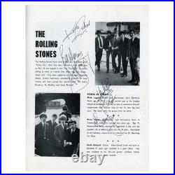 The Rolling Stones Autographed 1964 Tour Programme (UK)