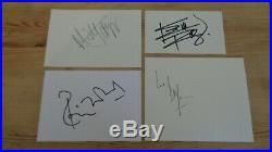 The Rolling Stones Autographs A Fully Signed Circa 1980's Set. Epperson