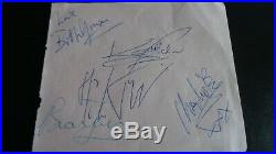 The Rolling Stones Autographs A Fully Signed Large Page Circa 1964. Epperson