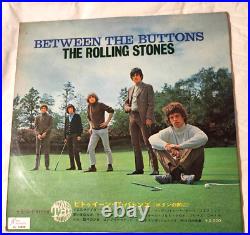 The Rolling Stones Between the Buttons 1967 Japanese COA Mick Jagger Autographs