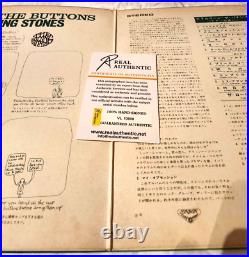 The Rolling Stones Between the Buttons 1967 Japanese COA Mick Jagger Autographs