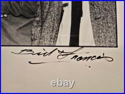 The Rolling Stones Bill Francis Rare Signed Photograph