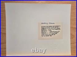 The Rolling Stones Bill Francis Rare Signed Photograph