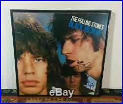 The Rolling Stones Black And Blue, Signed by the band, 5 x Members, Autograph