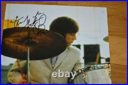The Rolling Stones Charlie Watts 8x10 Color Photo Autographed Photo JSA COA