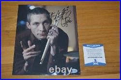 The Rolling Stones Charlie Watts Autographed 8x10 Color Photo Beckett COA