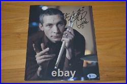 The Rolling Stones Charlie Watts Autographed 8x10 Color Photo Beckett COA
