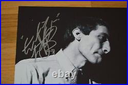 The Rolling Stones Charlie Watts Autographed Vintage B/W 8x10 Photo with PSA COA