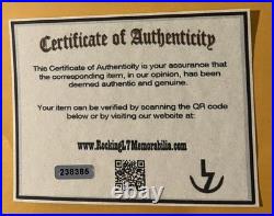 The Rolling Stones Entire Band Signed Harlem Shuffle M Jagger K Richards R Wood