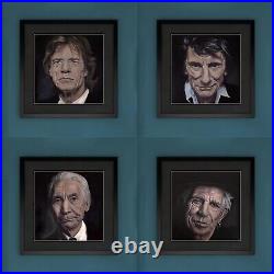 The Rolling Stones Framed and Signed Prints Holmes Portraits Wall Art