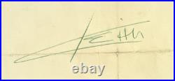 The Rolling Stones Fully Signed Autograph 1960's Book Page COA