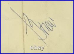 The Rolling Stones Fully Signed Autograph 1960's Book Page COA