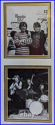 The Rolling Stones Fully Signed Display 1960s Roger Epperson Approved