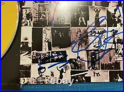 The Rolling Stones Fully Signed Exile on on Main Street CD Jagger Richards Wood