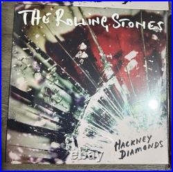 The Rolling Stones Hackney Diamonds collection (11 Records) 2 signed RON WOOD
