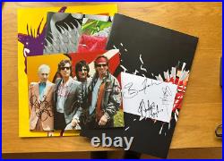 The Rolling Stones Hand Signed 10 x 8 Photo Bonus signatures and Programmes