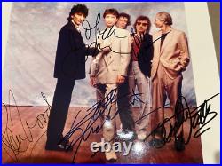 The Rolling Stones Hand Signed 10 x 8 Photo with Bonus Concert Programmes