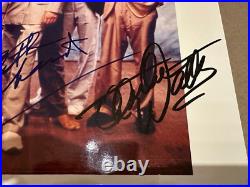 The Rolling Stones Hand Signed 10 x 8 Photo with Bonus Concert Programmes