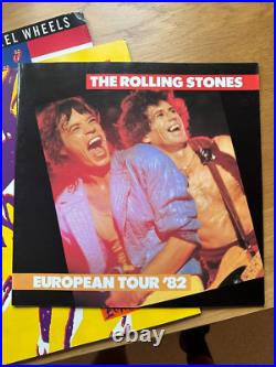 The Rolling Stones Hand Signed 10 x 8 Photo with Bonus Concert Programmes