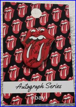 The Rolling Stones Hard Rock Autograph Series Hoodie and Limited Edition Pin